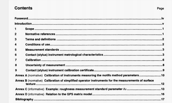 ISO 12179 pdf download – Geometrical Product Specifications (GPS)-Surface texture:Profile method -Calibration of contact (stylus) instruments