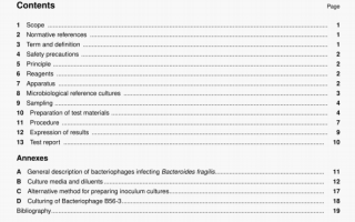 ISO 10705-4 pdf download – Water quality – Detection and enumerationof bacteriophages — Part 4: Enumeration of bacteriophages infecting Bacteroides fragilis