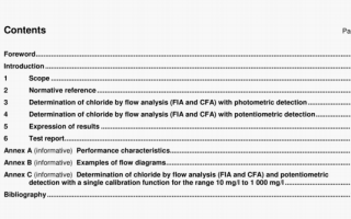 ISO 15682 pdf download – Water quality -Determination of chlorideby flow analysis (CFA and FIA) and photometric or potentiometric detection