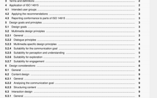 ISO 14915-1 pdf download – Software ergonomics for multimedia user interfaces 一 Part 1: Design principles and framework
