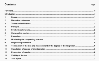 BS EN ISO 20200 pdf download – Plastics — Determination of thedegree of disintegration ofplasticmaterials under simulated composting conditions in a laboratory-scale test