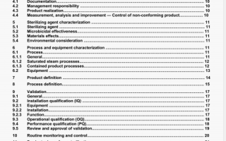 EN ISO 17665-1 pdf download – Sterilization of health care products – Moist heat – Requirements for the development, validation and routine control of a sterilization process for medical devices
