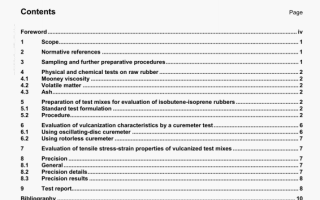 ISO 2302 pdf download – lsobutene-isoprene rubber (IIR)一 Evaluation procedures