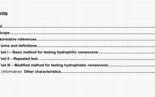 ISO 9073-11 pdf download – Textiles 一Test methods for nonwovens 一 Part 11: Run-off