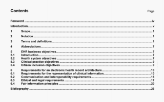 ISO 18308 pdf download – Health informatics — Requirements foran electronic health record architecture