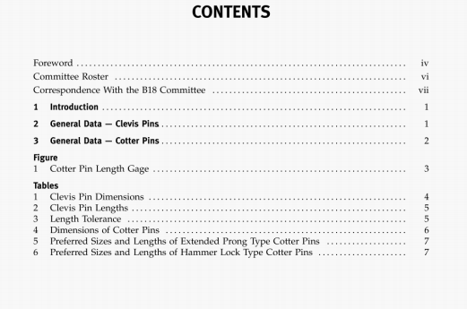 ASME B18.8.1 pdf download