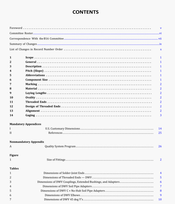 ASME B16.29 pdf download