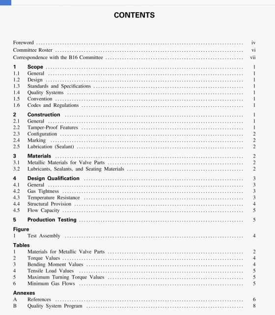 ASME B16.33 pdf download