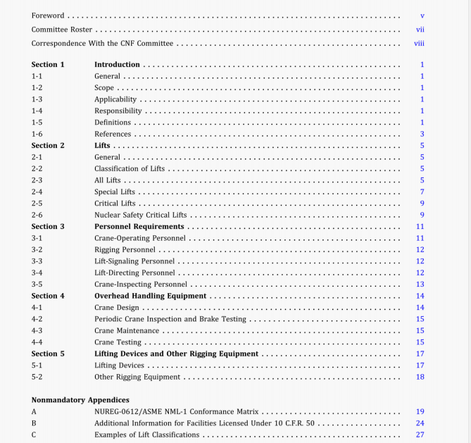 ASME NML-1 pdf download